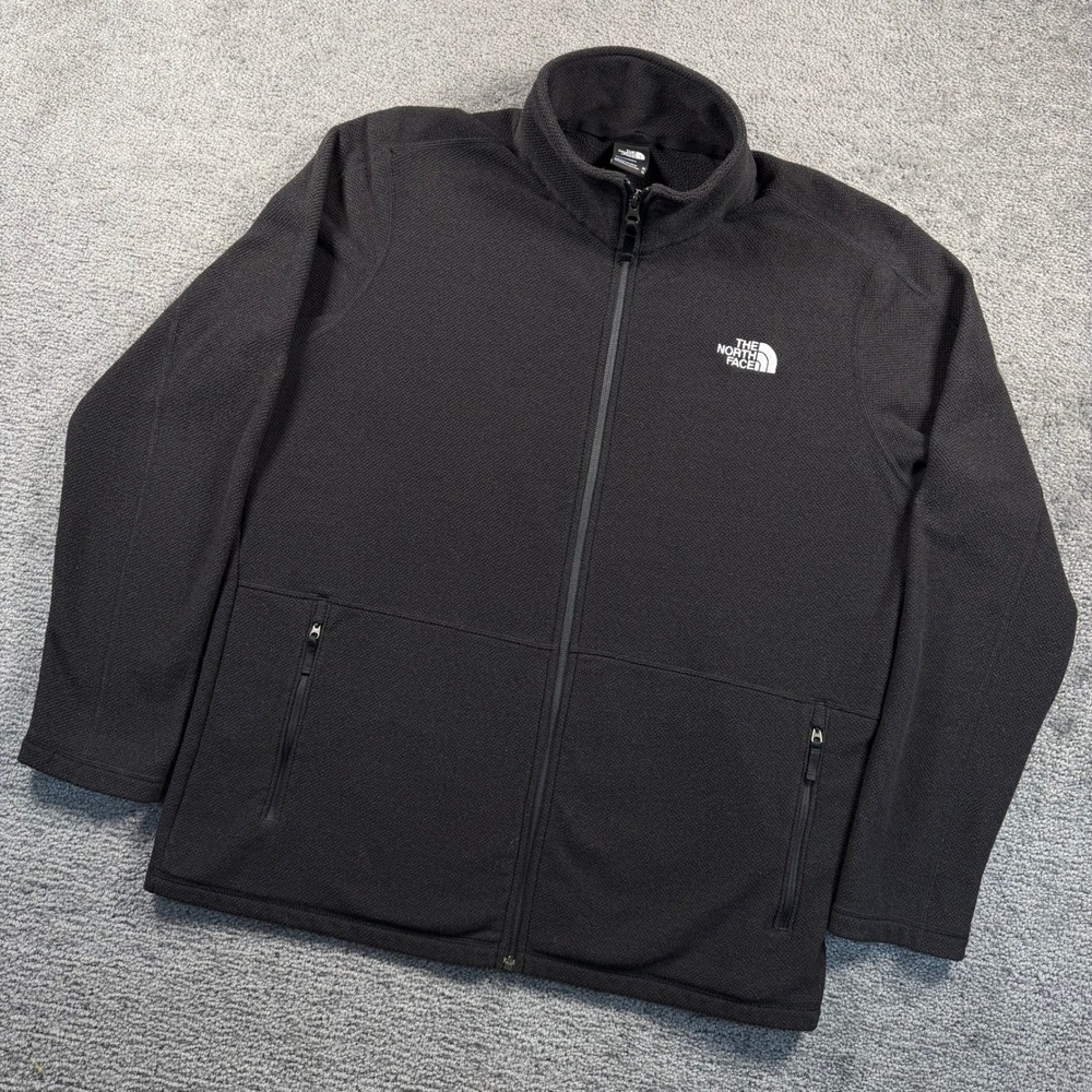 The North Face Mens Skyline Full Zip Fleece Jacket Black XL